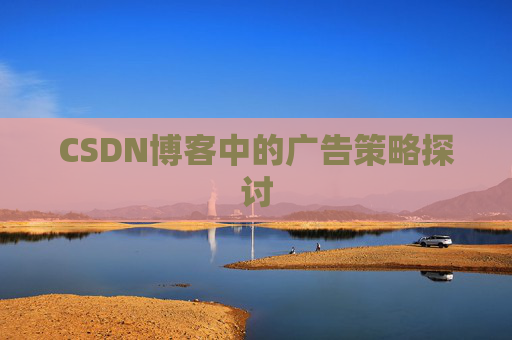 CSDN博客中的广告策略探讨